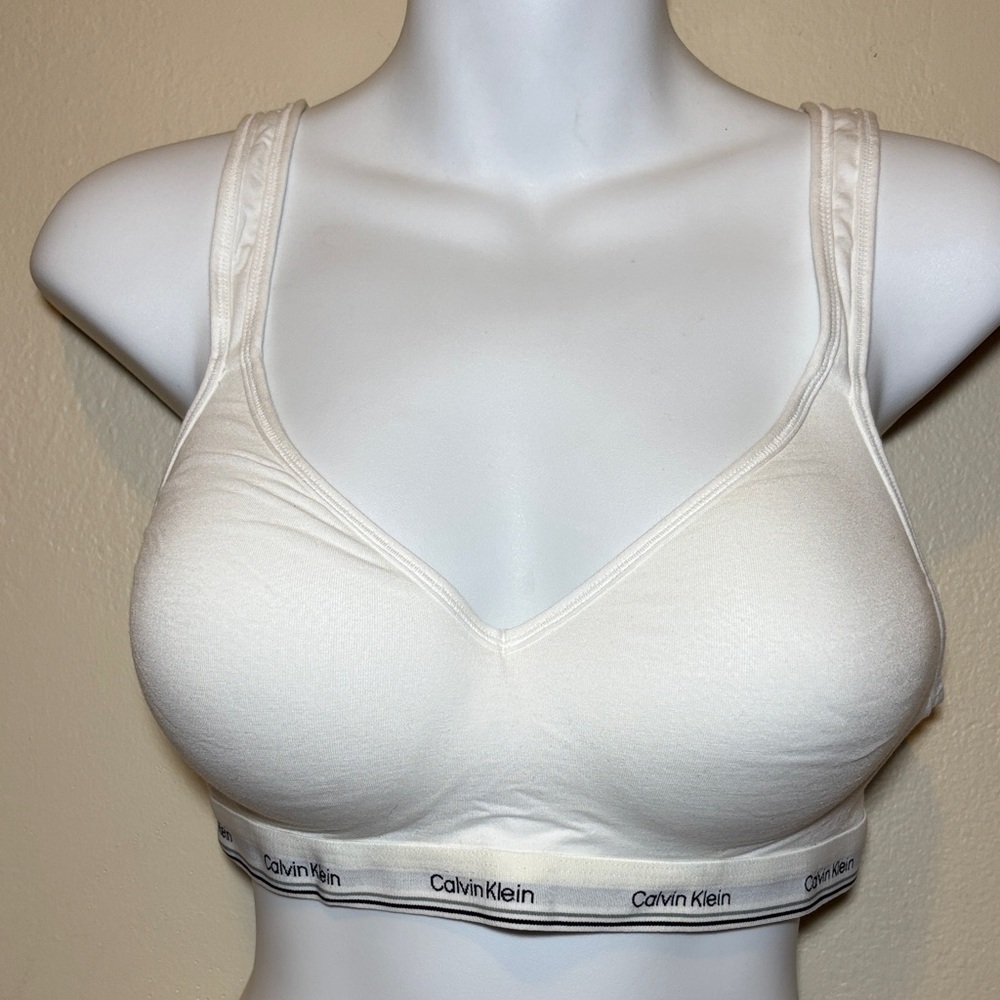 Calvin Klein White Bralette